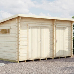 LILLEVILLA SEILI PIHAVARASTO 4X3M