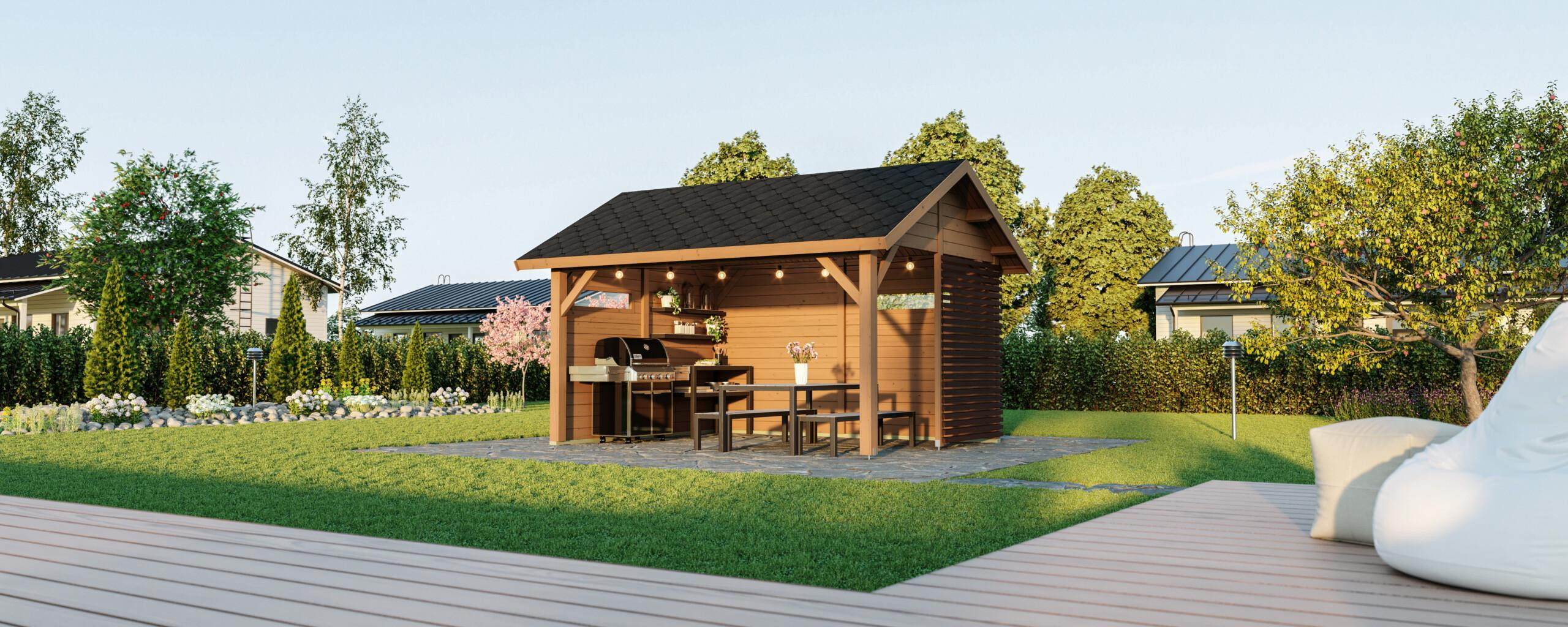 LILLEVILLA KIELO GRILLIKATOS 4X3M