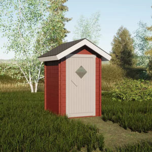 HÖYLÄHIRSI PUUCEE 1,4X1,4M WC