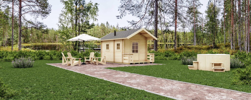 LILLEVILLA TULILAMPI SAUNA 10,3M2