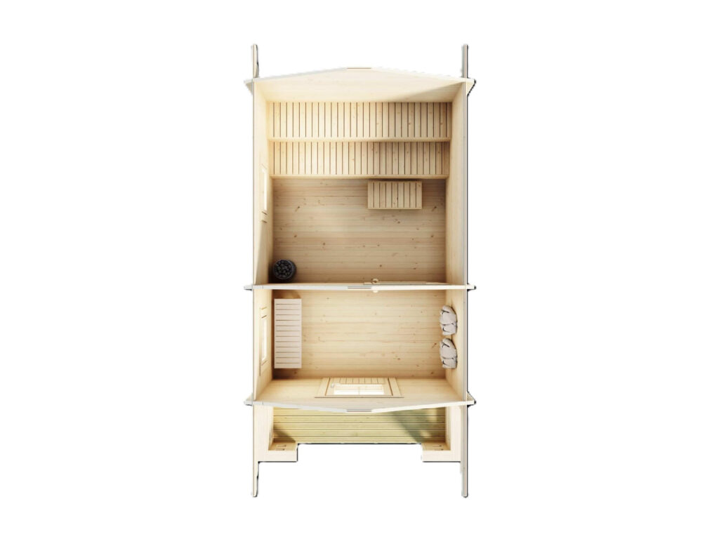 LILLEVILLA TULILAMPI SAUNA 10,3M2