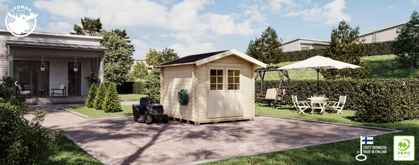 LILLEVILLA PIHAVARASTO KAARNIKKA 6M2