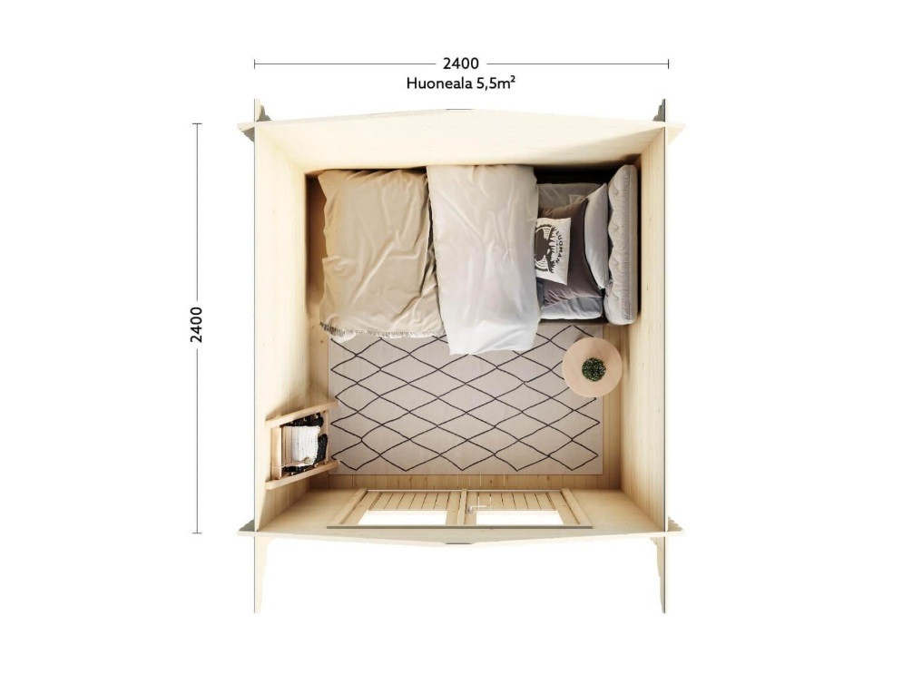 LILLEVILLA PIHAVARASTO KAARNIKKA 6M2