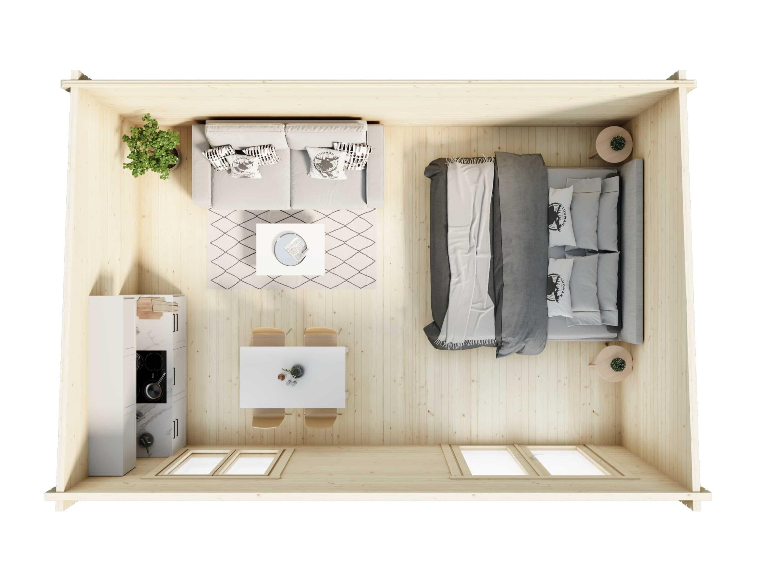 LILLEVILLA KOPPELO 24M²