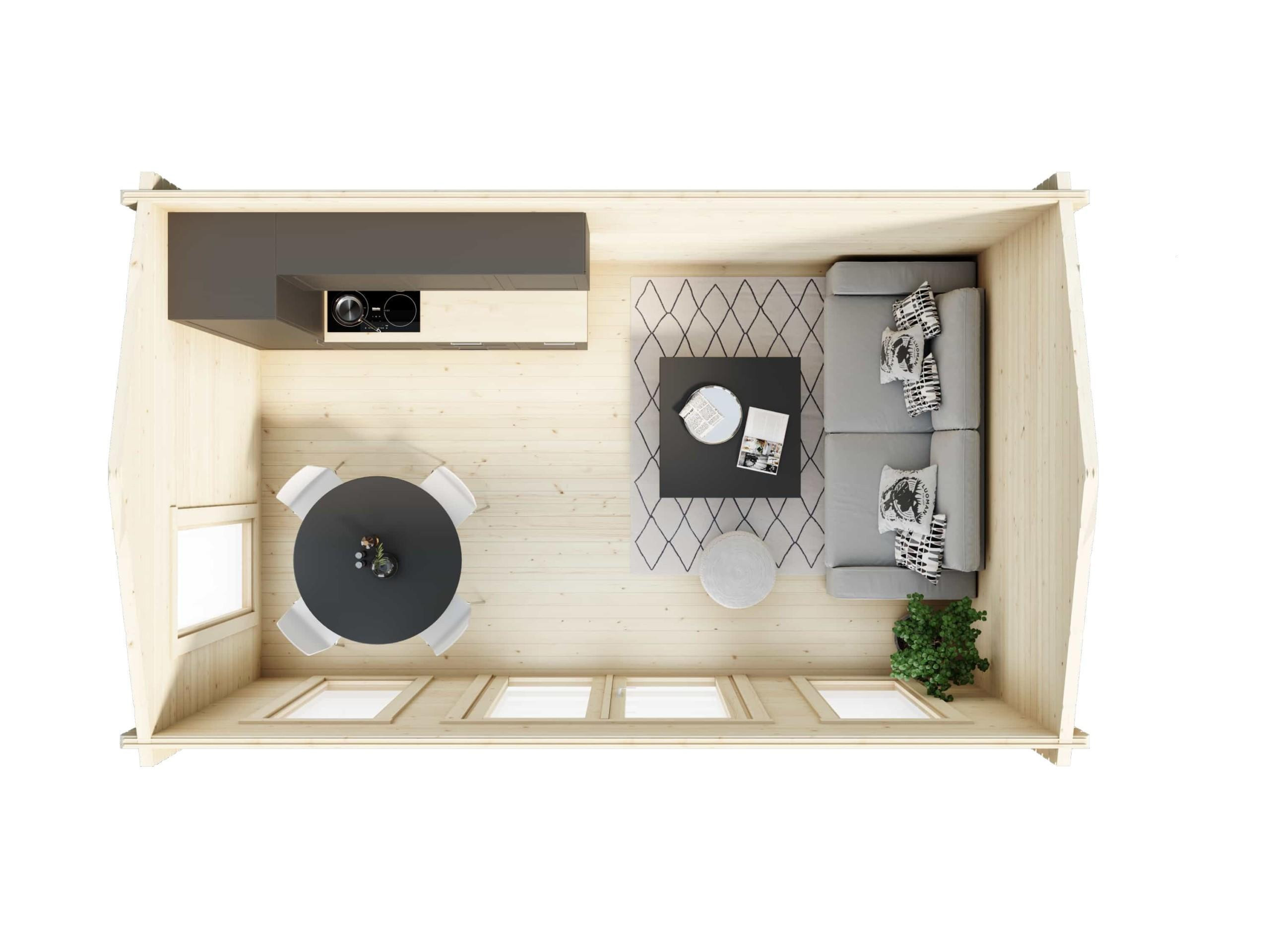 LILLEVILLA KOSKELO 15M²