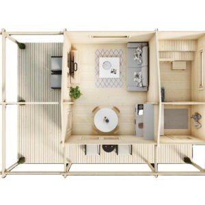 LILLEVILLA METSÄHANHI 26M²