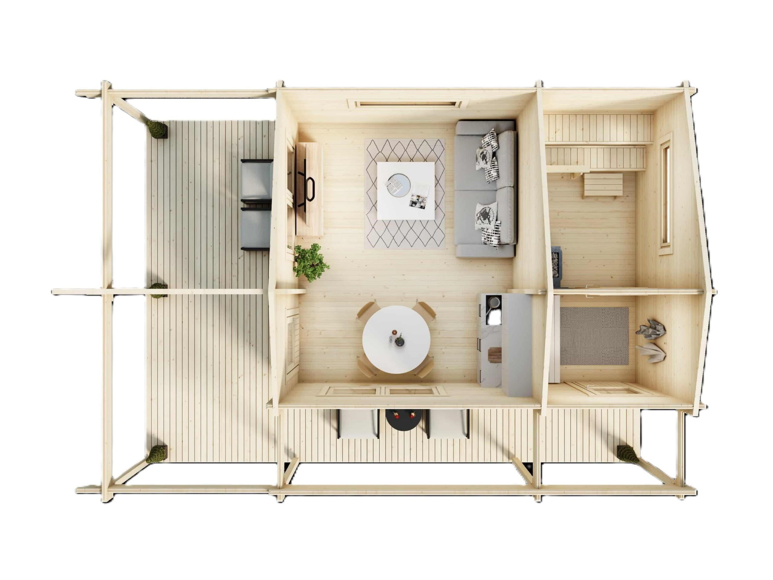 LILLEVILLA METSÄHANHI 26M²