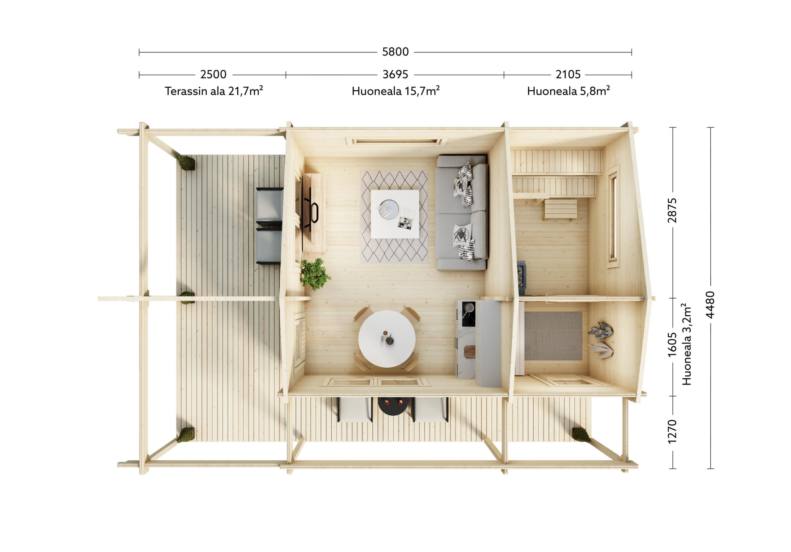 LILLEVILLA METSÄHANHI 26M²