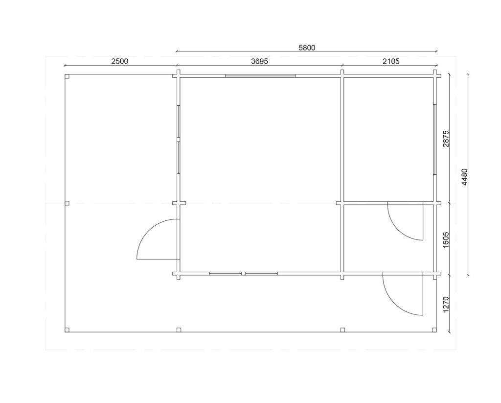LILLEVILLA METSÄHANHI 26M²