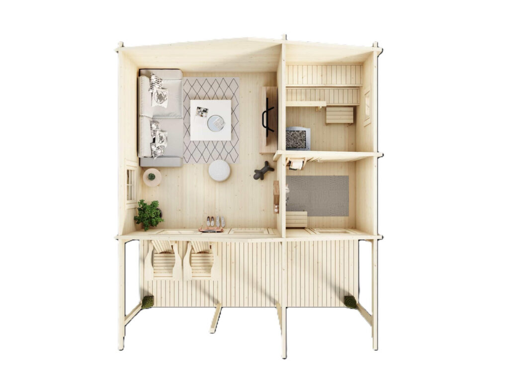 LILLEVILLA SOTKA 20M²