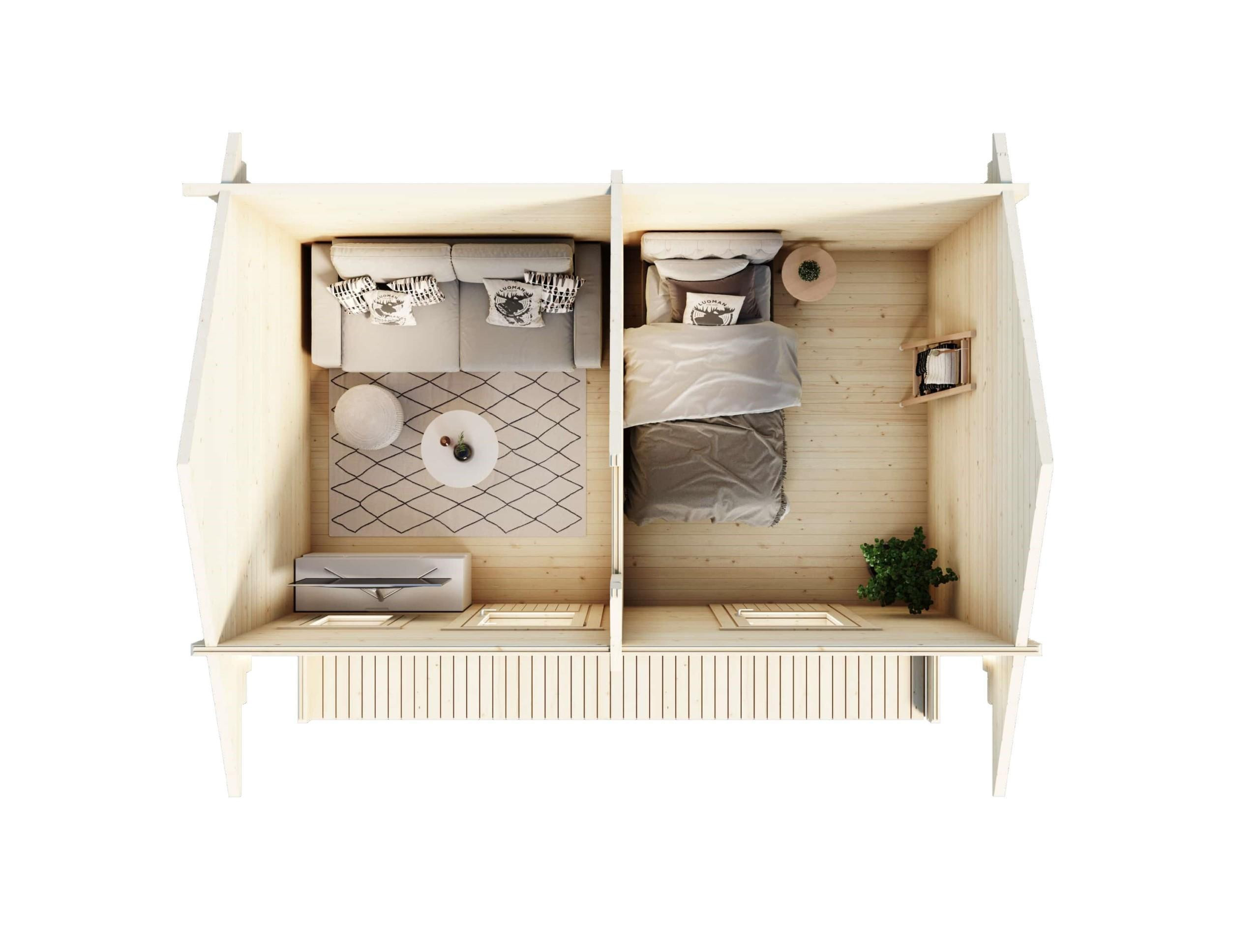 LILLEVILLA TIAINEN 15,3M²