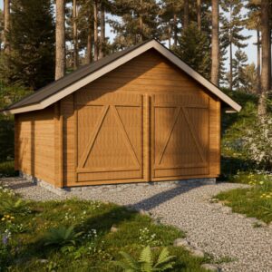 LP GARDEN S-L (16,4 M²) SUORASEINÄINEN PIHAVARASTO