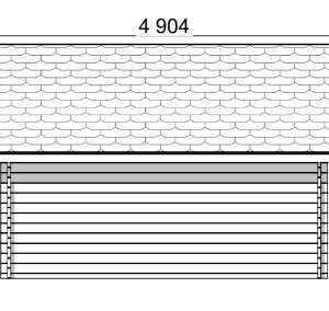 LP GARDEN S-L (16,4 M²) SUORASEINÄINEN PIHAVARASTO