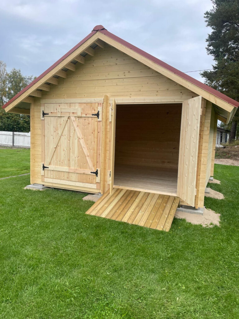 LP GARDEN S-L (16,4 M²) SUORASEINÄINEN PIHAVARASTO