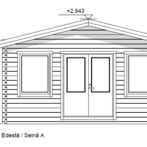 VIERASMAJA, V-XXL (25M²)