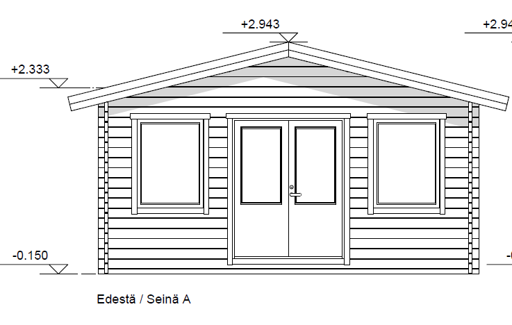 VIERASMAJA, V-XXL (25M²)
