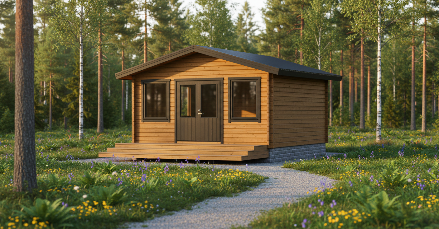 VIERASMAJA, V-L (16M²)