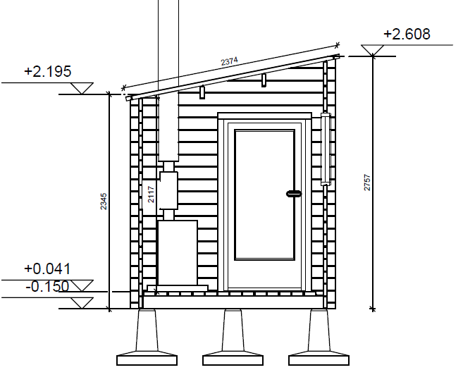 KUUTIO SAUNA (4,2 M²)