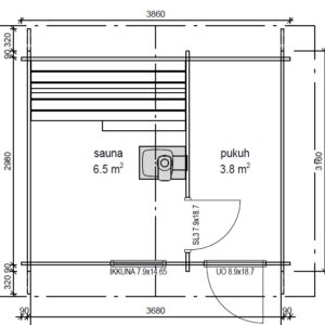 PALLAS SAUNA (11 M²)