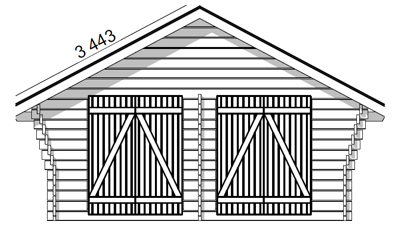 HIRSILATO R-XL (20M²) RAKOMALLINEN PIHAVARASTO