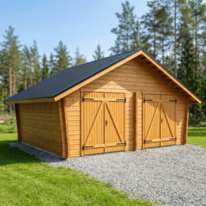 LP GARDEN U-XXL (25 M²) VINOUMPISEINÄINEN PIHAVARASTO