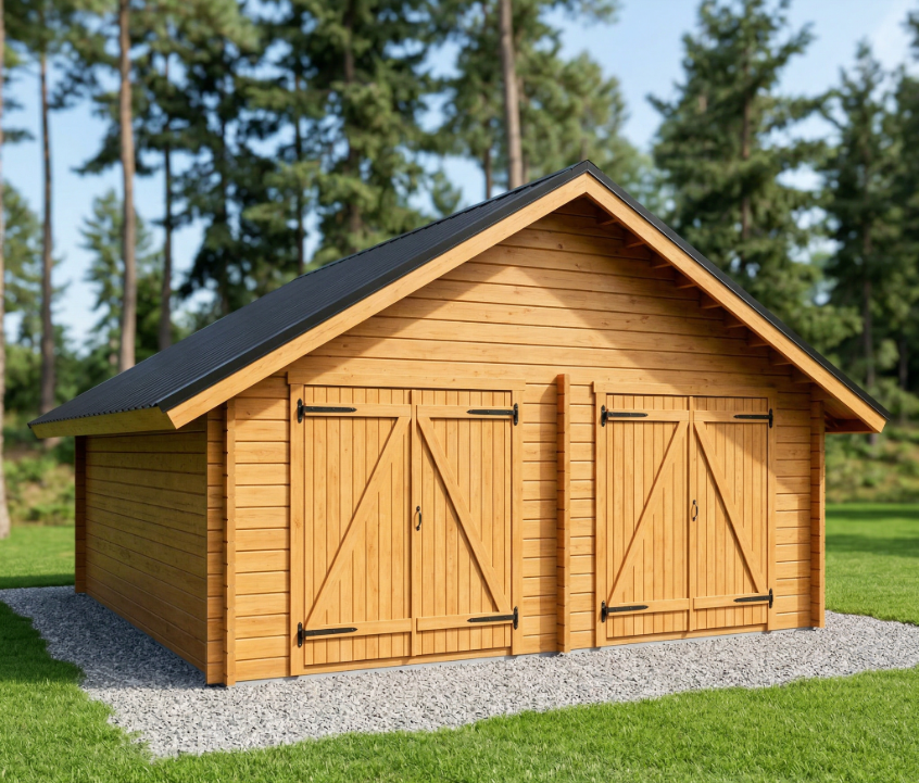 LP GARDEN S-XXL (25 M²) SUORASEINÄINEN PIHAVARASTO