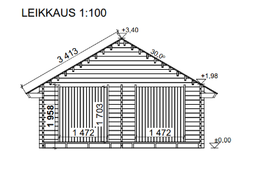 LP GARDEN S-XXL (25 M²) SUORASEINÄINEN PIHAVARASTO