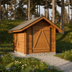 LP GARDEN S-S (6,7 M²) SUORASEINÄINEN PIHAVARASTO