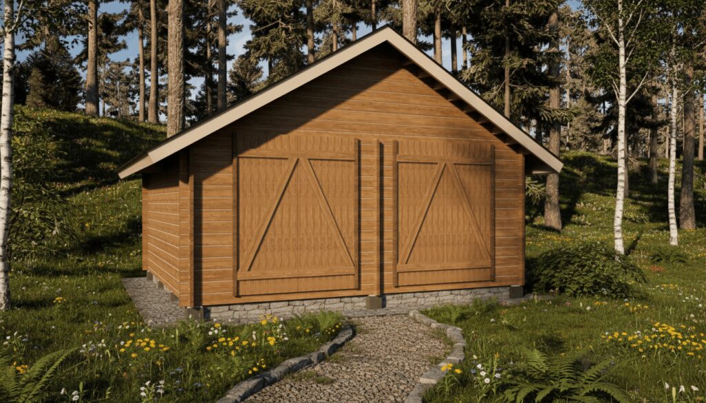 LP GARDEN S-XL (20 M²) SUORASEINÄINEN PIHAVARASTO
