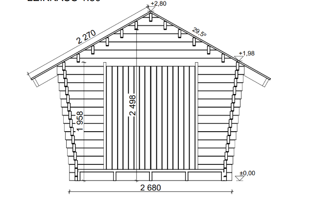 LP GARDEN U-S (6,3 M²) VINOUMPISEINÄINEN PIHAVARASTO