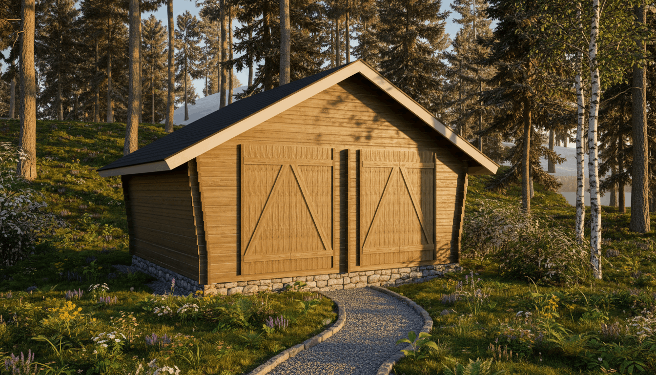 LP GARDEN U-XL (19,3 M²) VINOUMPISEINÄINEN PIHAVARASTO