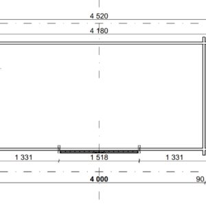 HIRSILATO P-S (8M²) PULPETTIKATTO PIHAVARASTO