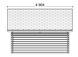 HIRSILATO R-L (16M²) RAKOMALLINEN PIHAVARASTO