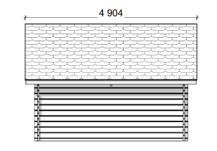 HIRSILATO R-L (16M²) RAKOMALLINEN PIHAVARASTO